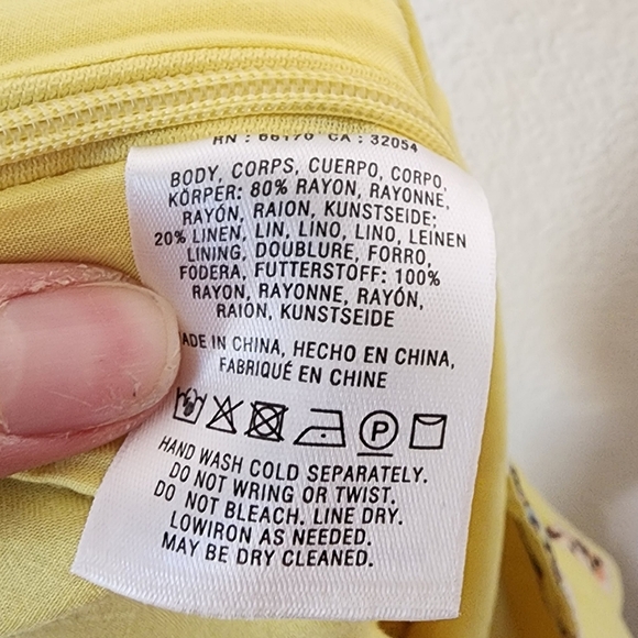 Anthropologie Feather & Bone Talese Crop Wide Flare Floral Palazzo Pants 12 - Picture 6 of 6